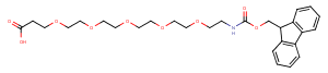 882847-32-7 Fmoc-amino-PEG5-acid Chemical Structure