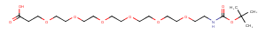 882847-13-4 Boc-NH-PEG6-CH2CH2COOH Chemical Structure