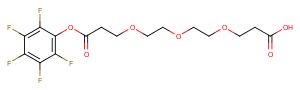Acid-PEG3-PFP ester Chemical Structure