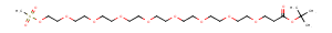 Ms-PEG8-Boc Chemical Structure