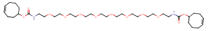 2353409-67-1 TCO-PEG8-TCO Chemical Structure