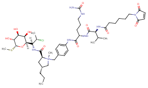 1639793-13-7 MC-Val-Cit-PAB-clindamycin Chemical Structure