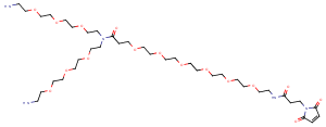 2055040-99-6 N-(Mal-PEG6)-N-bis(PEG3-amine) Chemical Structure