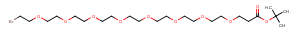1623792-00-6 Bromo-PEG8-Boc Chemical Structure