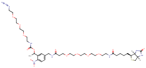 2055198-04-2 PC-Biotin-PEG4-PEG3-azide Chemical Structure