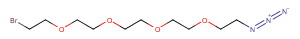 1951439-37-4 Bromo-PEG4-azide Chemical Structure