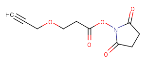 1174157-65-3 Propargyl-PEG1-NHS ester Chemical Structure
