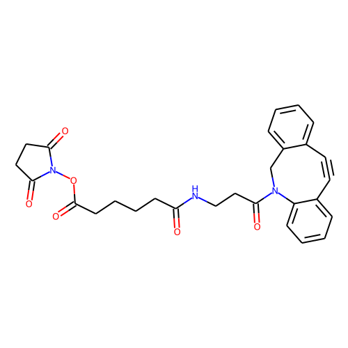 DBCO-NHCO-C4-NHS ester Chemical Structure