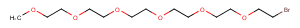 125562-29-0 m-PEG6-Br Chemical Structure