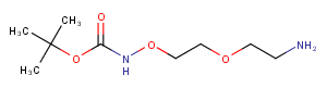 1844894-82-1 Boc-Aminooxy-PEG1-C2-NH2 Chemical Structure