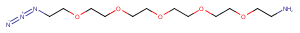516493-93-9 Azido-PEG5-amine Chemical Structure