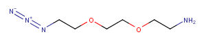 Azido-PEG2-C2-amine Chemical Structure