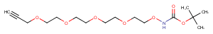 Boc-aminooxy-PEG4-propargyl Chemical Structure