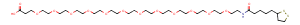 Lipoamido-PEG12-acid Chemical Structure