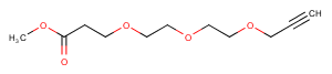 2086689-09-8 Propargyl-PEG3-methyl ester Chemical Structure