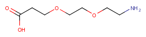 791028-27-8 Amino-PEG2-C2-acid Chemical Structure