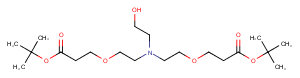 1415800-34-8 Hydroxy-Amino-bis(PEG1-C2-Boc) Chemical Structure