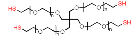 4-Arm PEG Thiol MW：5K 四臂聚乙二醇巯基 4Arm-PEG-SH