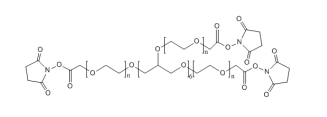 八臂PEG活性酯（8ARM-PEG-NHS） 40 K
