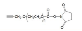 Alkyne-PEG1K-NHS 炔基-聚乙二醇1000-活性脂