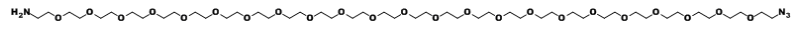 N3-PEG23-NH2 叠氮二十三聚乙二醇氨基  Azido-PEG23-amine