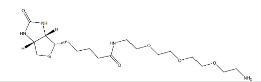 Biotin-PEG(3)-NH2，CAS号:359860-27-8，生物素-三聚乙二醇-氨基