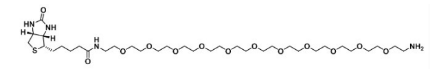 Biotin-PEG11-amine，生物素十一聚乙二醇氨基