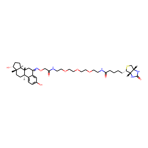 β-Estradiol-6-CMO-PEG3-biotin Chemical Structure