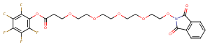 NHPI-PEG4-C2-Pfp ester Chemical Structure