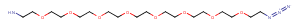 Azido-PEG8-amine Chemical Structure