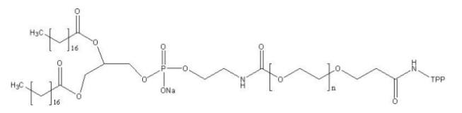 DSPE-PEG2K-TPP 磷脂聚乙二醇2k三苯酯