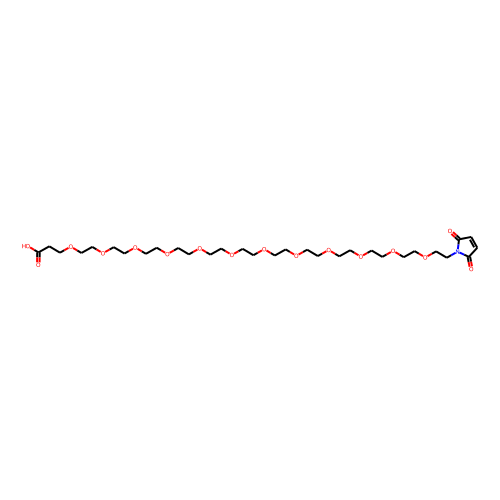 Mal-PEG12-acid Chemical Structure