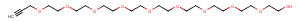 Propargyl-PEG9-OH Chemical Structure