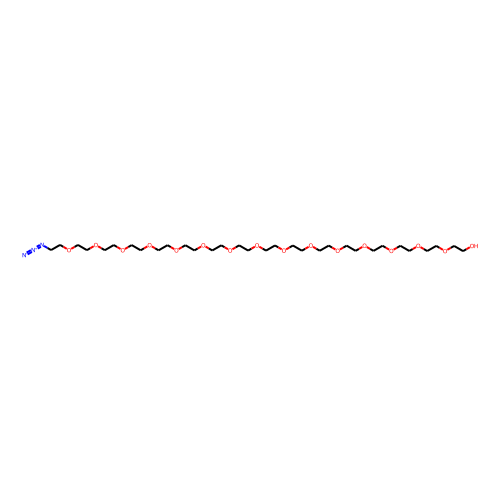 Azide-PEG16-alcohol Chemical Structure