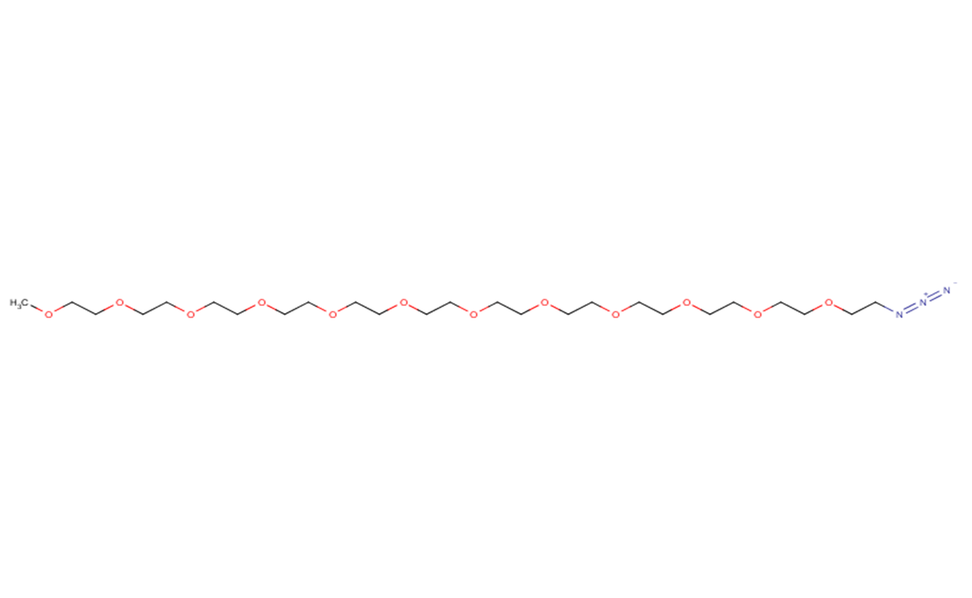 m-PEG12-azide Chemical Structure