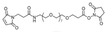 CAS：756525-93-6 MAL-PEG8-NHS 马来酰亚胺-八聚乙二醇-活性酯