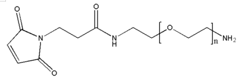 NH2-PEG-MAL,MW:2000  氨基聚乙二醇马来酰亚胺    
