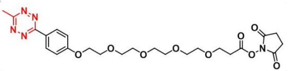 CAS:1802907-92-1 Methyltetrazine-PEG4-NHS ester 甲基四嗪-四聚乙二醇-活性脂