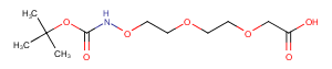 2098983-14-1 Boc-Aminooxy-PEG2-CH2COOH Chemical Structure