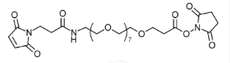 NHS-PEG8-MAL CAS：756525-93-6 马来酰亚胺-八聚乙二醇-活性酯