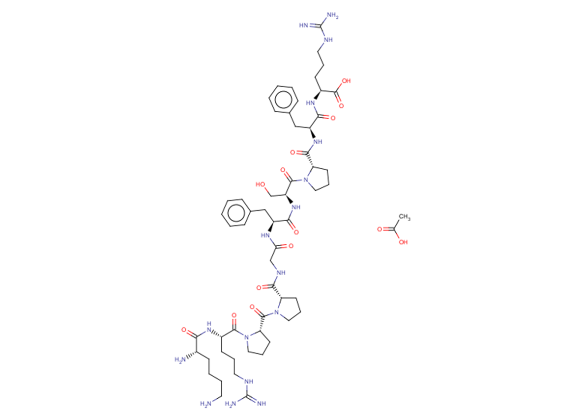 Lys-Bradykinin acetate(342-10-9 free base)