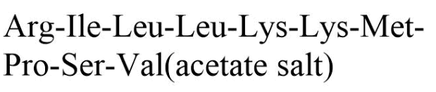 Handle region peptide, rat acetate