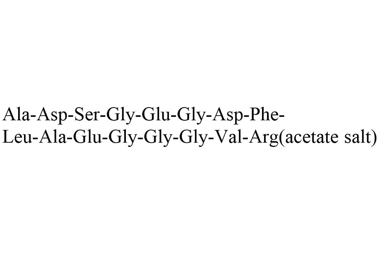 Fibrinopeptide A, human acetate