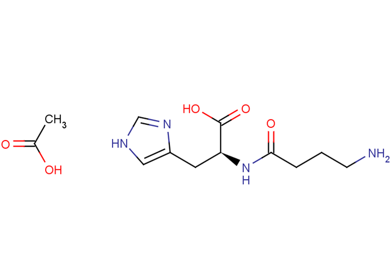 Homocarnosine acetate