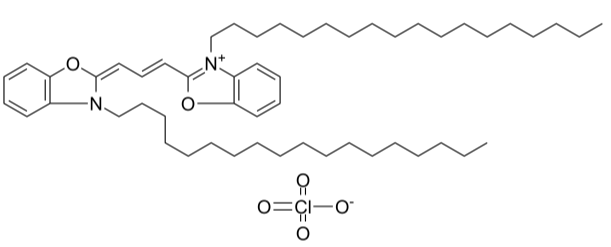 3,3'-Dioctadecyloxacarbocyanine perchlorate