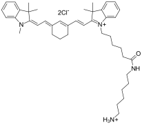 Cyanine7 amine；  Cy7-amine水溶性氨基染料