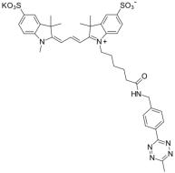 CY3四嗪；  Sulfo-Cy3 tetrazine