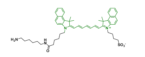 ICG-NH2 氨基功能化修饰吲哚菁绿 