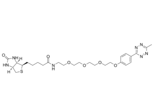 Biotin-PEG4-Methyltetrazine 生物素-四聚乙二醇-甲基四嗪