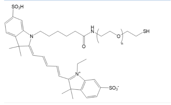 HS-PEG-CY5 巯基聚乙二醇-CY5